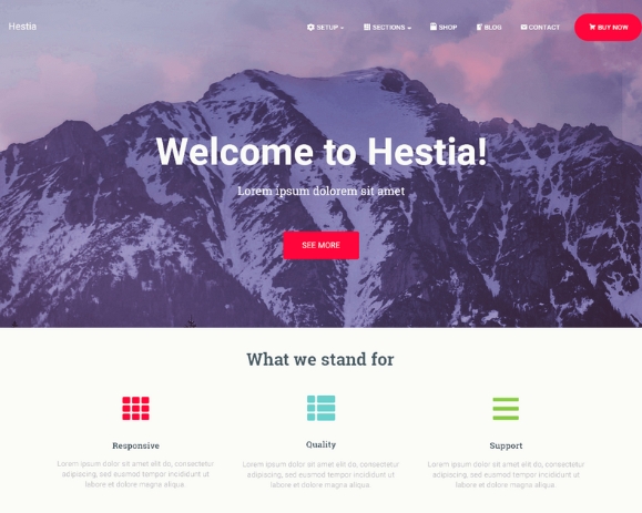 Hestia Theme